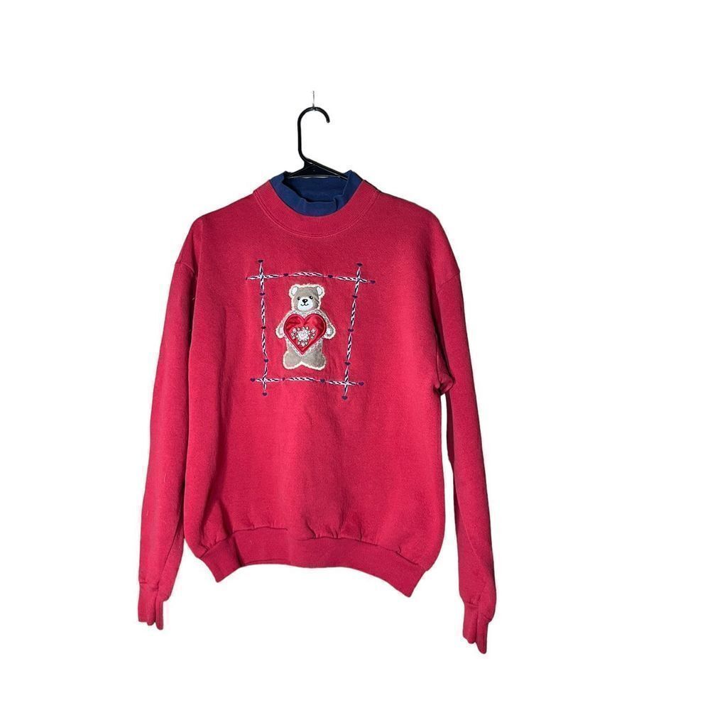 Vintage Endless Designs‎ GrandmaCore Pullover Sweatshirt Size M